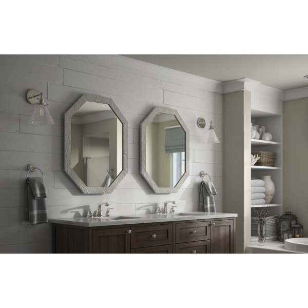 Delta Octagonal Modern & Contemporary Bathroom/Vanity Mirror Wayfair